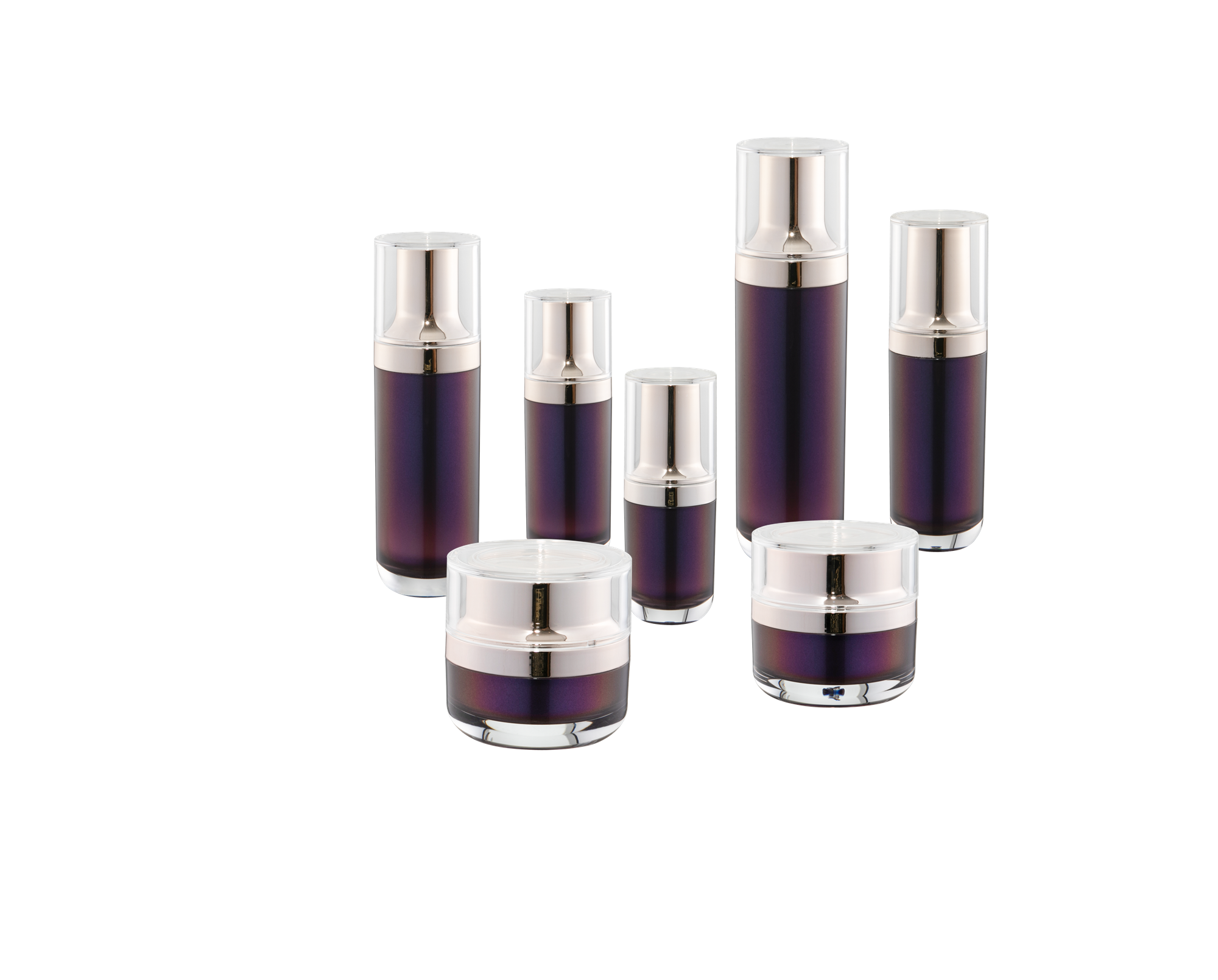 KR-4010 아크릴 화장품 포장 뜨거운 판매 아크릴 병 및 항아리 공장