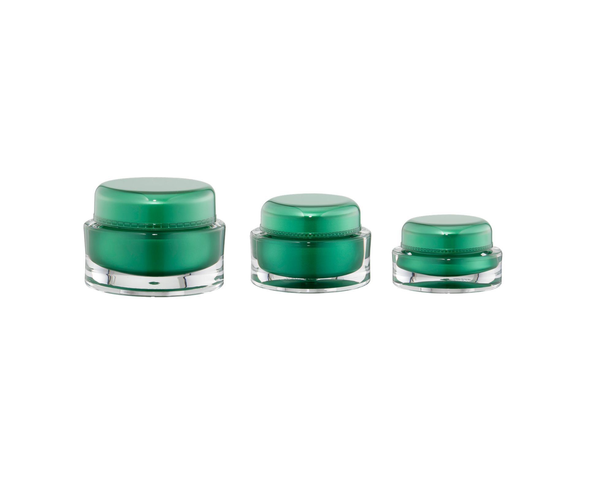 KR-4013 페이스 크림 항아리 고급 아크릴 화장품 항아리와 병 개인 스킨 케어 15g 30g 50g